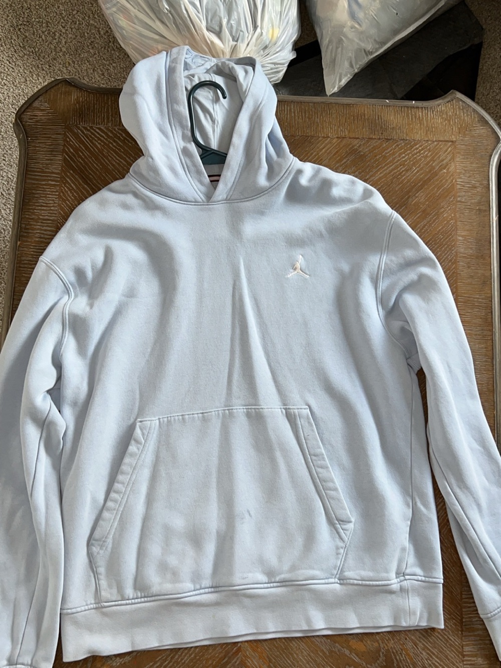 Jordan Light Blue Men’s Pullover Hoodie